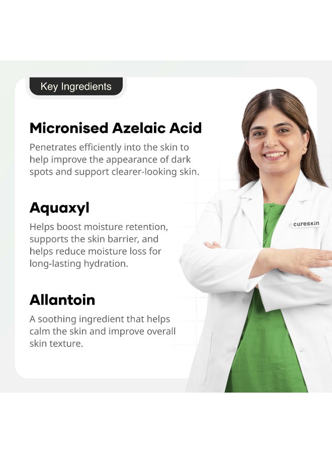 Cureskin Azelaic Clear Cream | Advanced Acne & Dark Spot Treatment - Image 4
